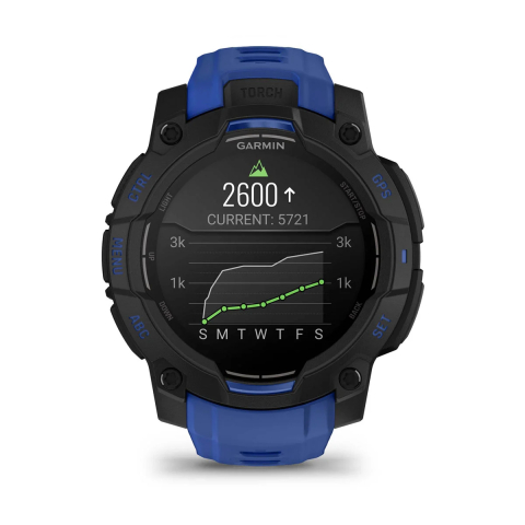 Garmin Instinct 3 45 mm – AMOLED, 10 ATM, lanternă LED, autonomie 18 zile [11]