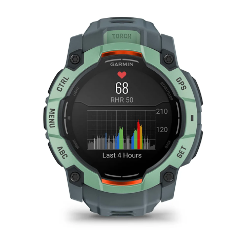 Garmin Instinct 3 50 mm – AMOLED, 10 ATM, lanterna LED, autonomie 24 zile [9]