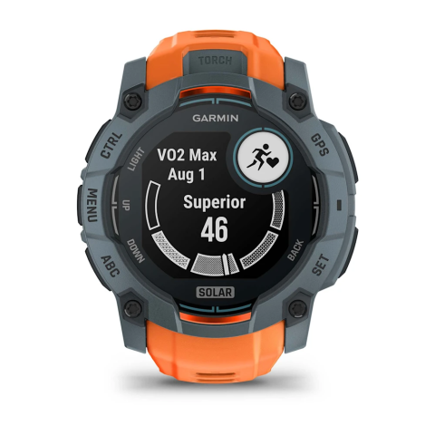 Garmin Instinct 3 Solar 50 mm – Power Glass, 10 ATM, lanternă LED, autonomie extinsă [11]