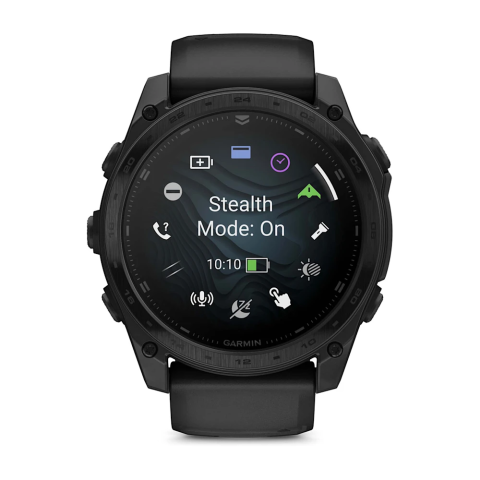 Умные часы - Garmin tactix 8 51 мм – сапфир, титан, 10 ATM, 29 дней автономности
