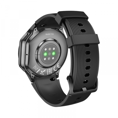 Hoco Y24 – Smartwatch Sport cu Ecran AMOLED și Funcție Apeluri [1]