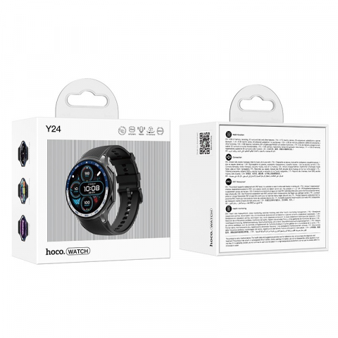 Hoco Y24 – Smartwatch Sport cu Ecran AMOLED și Funcție Apeluri [3]