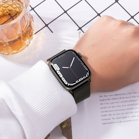 Hoco iWatch WA03 38/40/41mm – Brățară metalică premium pentru Apple Watch [4]