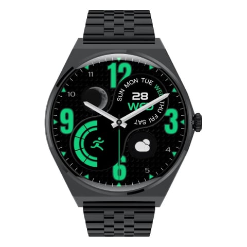 Ceasuri inteligente pentru bărbați - Maxcom Ecowatch 5 – smartwatch AMOLED premium