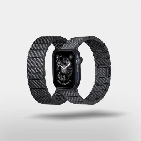 PITAKA Carbon Fiber Band Modern– Cureaua premium din fibră de carbon pentru Apple Watch [2]