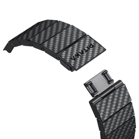 PITAKA Carbon Fiber Band Modern– Cureaua premium din fibră de carbon pentru Apple Watch [5]