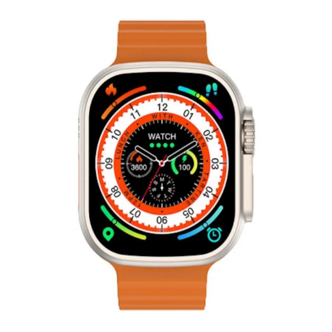 Ceasuri inteligente - WiWU SW01 Ultra – Smartwatch premium cu funcții fitness și notificări inteligente