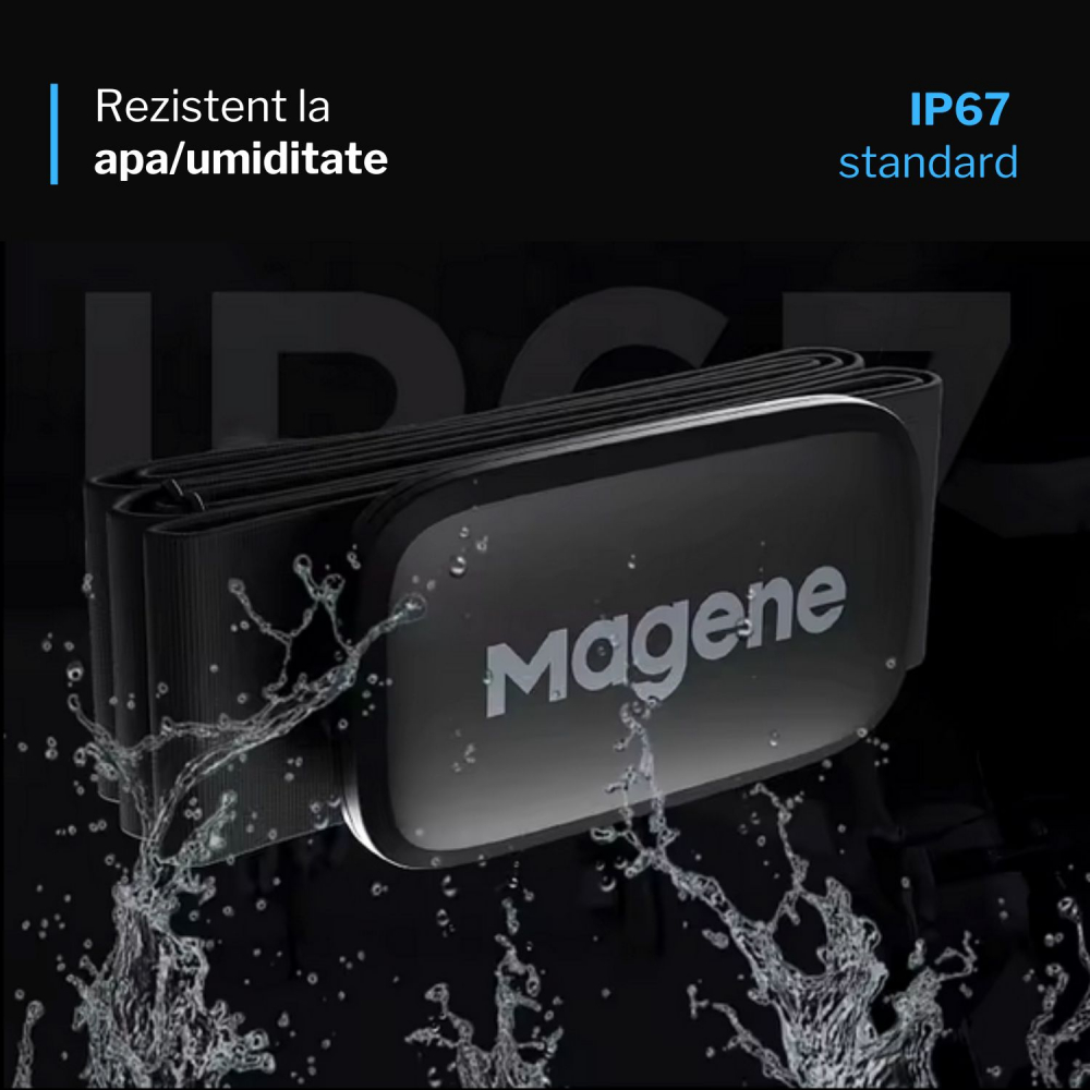 Centură  cu senzor de HRM (Heart Rate Monitor) multisport [8]