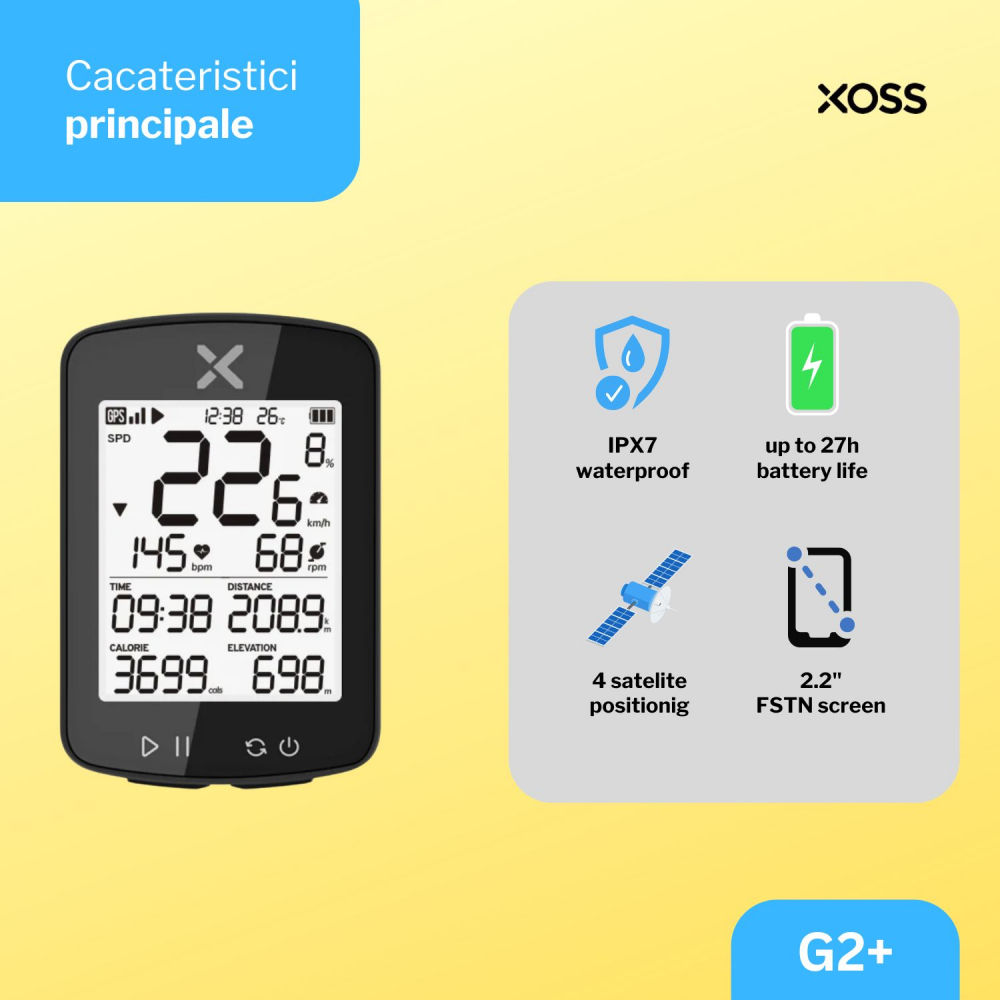 XOSS G2+ bike computer [4]