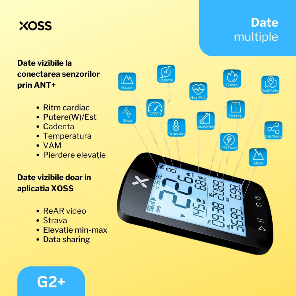 XOSS G2+ bike computer [8]