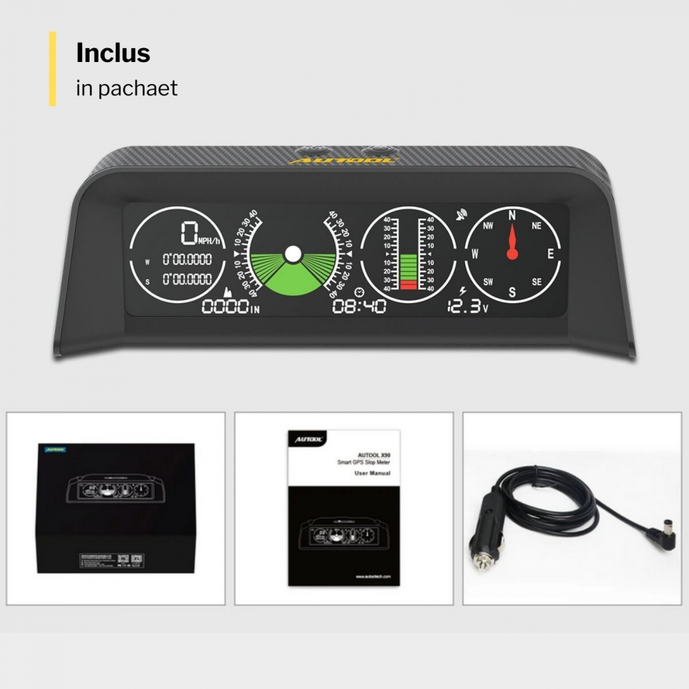 Inclinometru off-road pentru auto 4x4 [11]