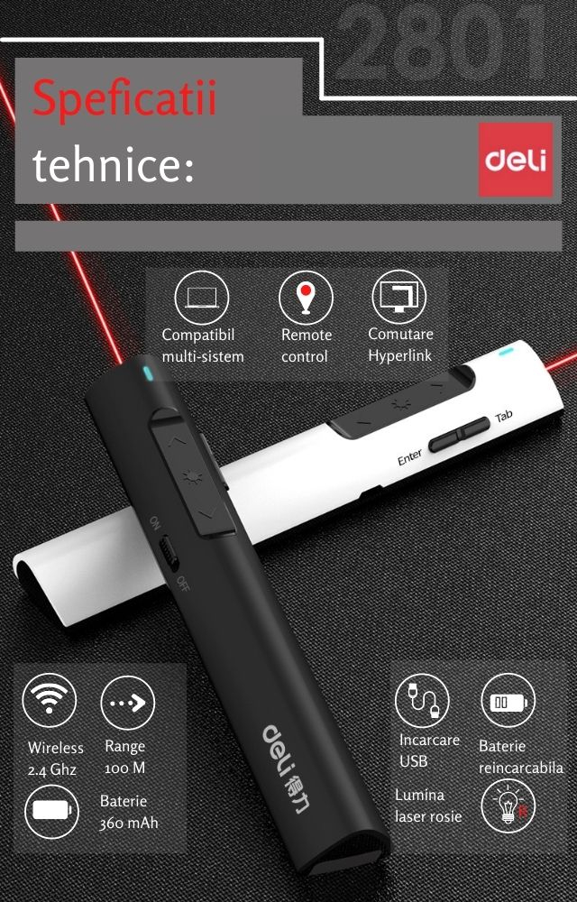 Laser pentru prezentare wireless [3]