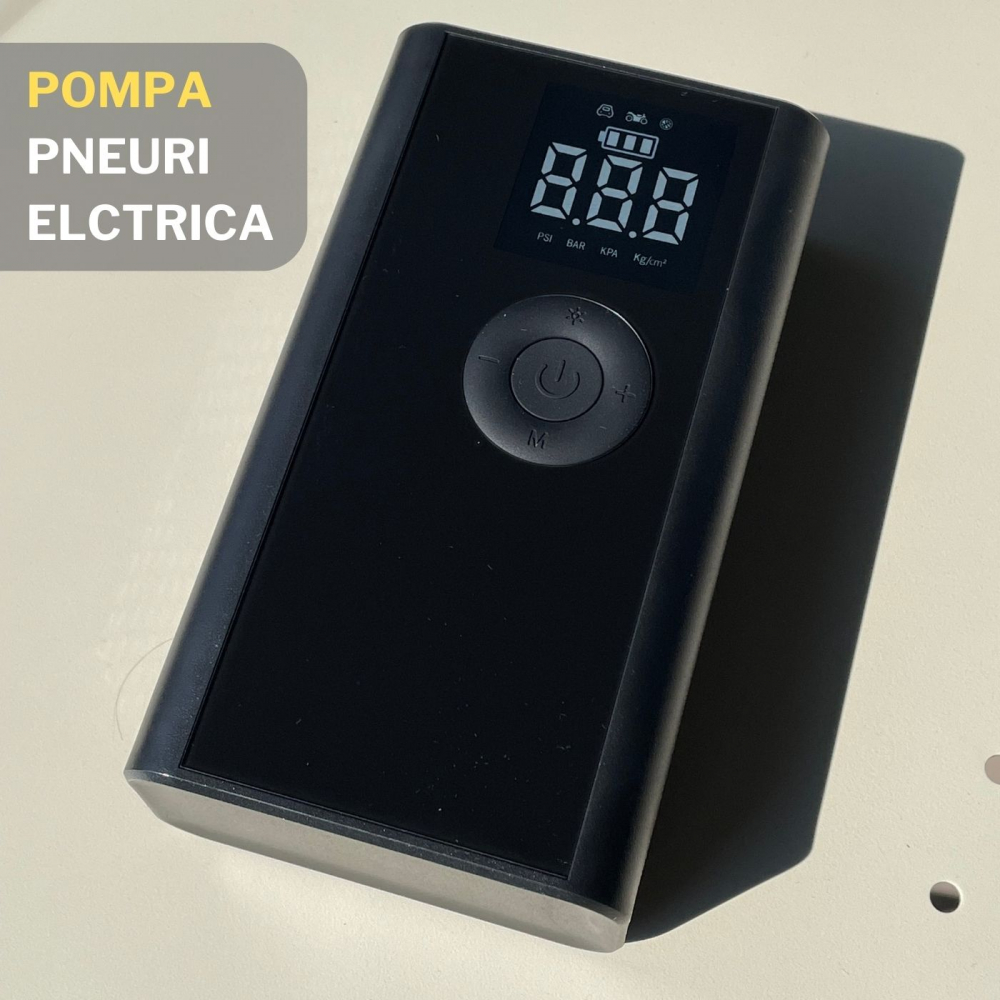 Mini pompa portabila de aer pentru biciclete [2]