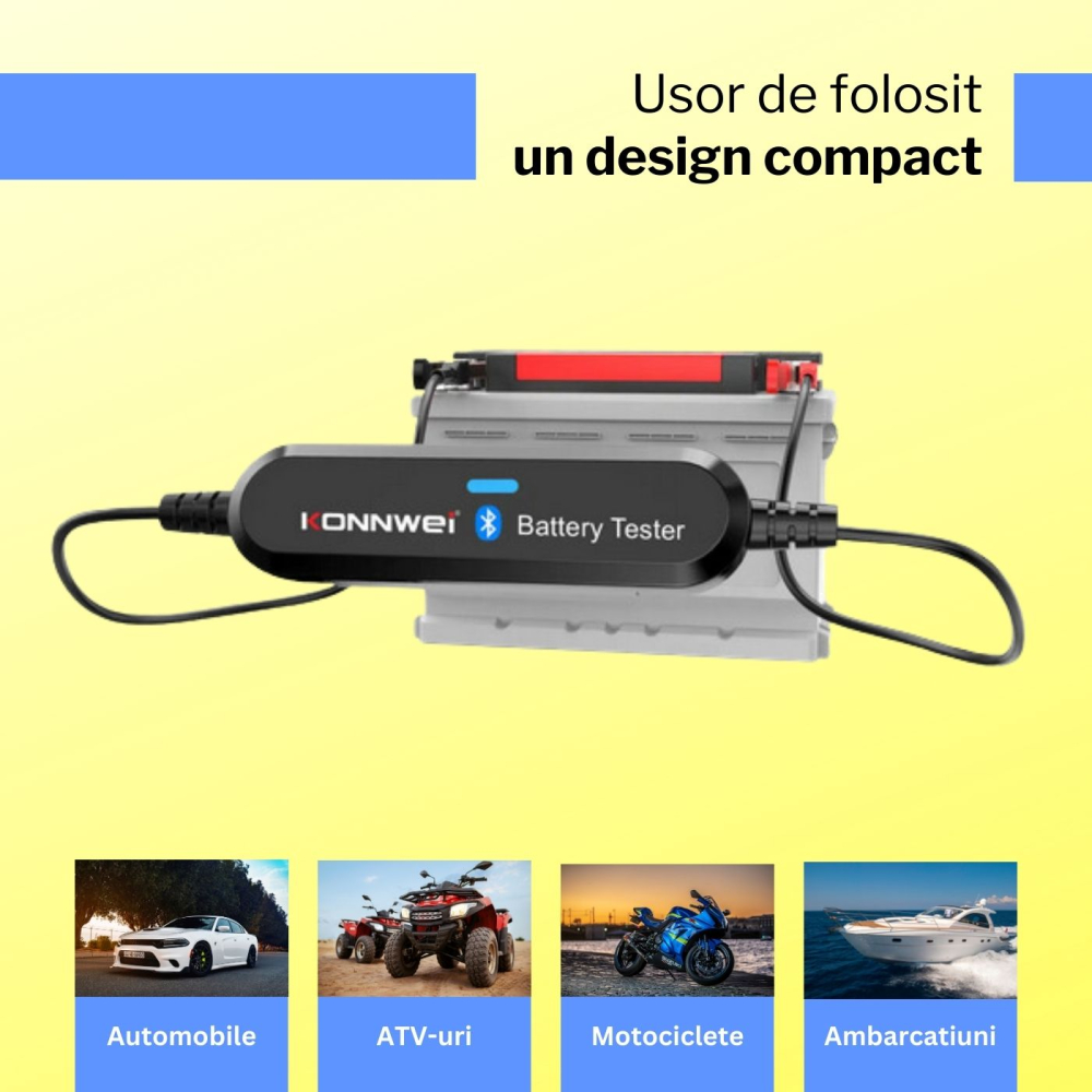 Aparat testare baterie auto [3]