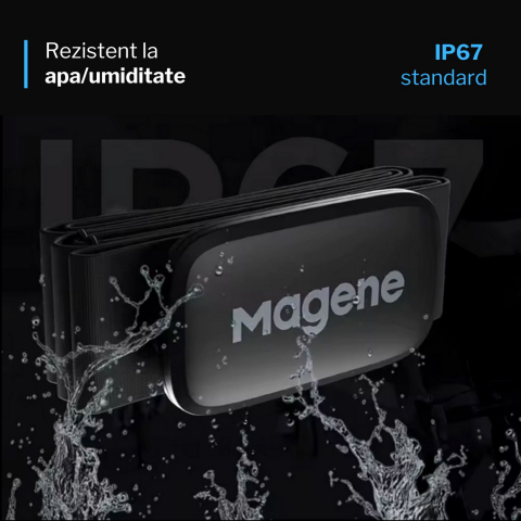 Centură  cu senzor de HRM (Heart Rate Monitor) multisport [7]