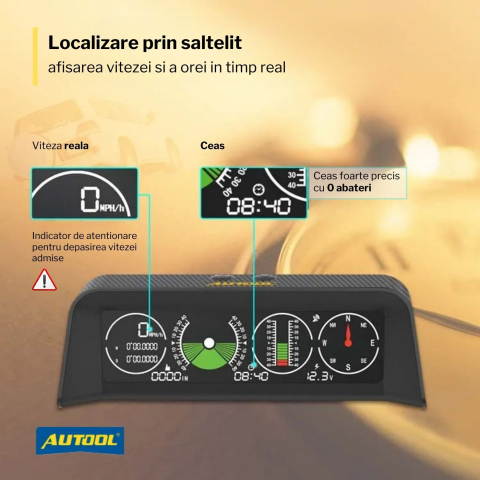 Inclinometru off-road pentru auto 4x4 [8]