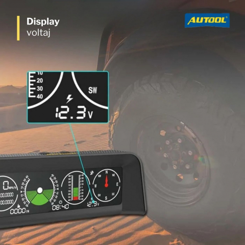 Inclinometru off-road pentru auto 4x4 [6]