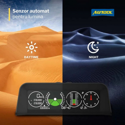 Inclinometru off-road pentru auto 4x4 [5]