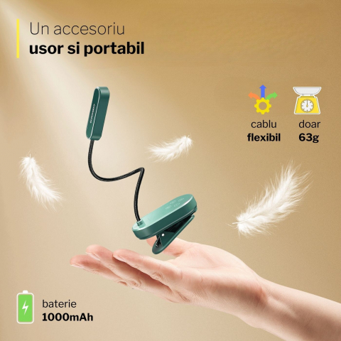 Lampa de veghe pentru citit cu LED si lumina odihnitoare [2]