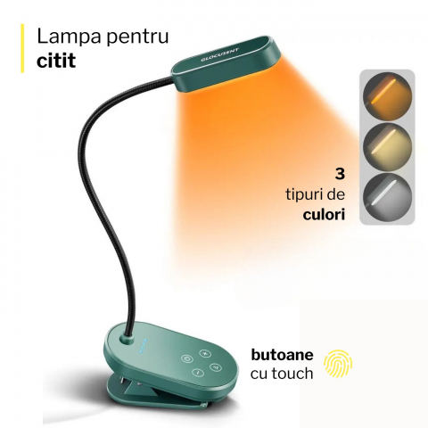 Lampa de veghe pentru citit cu LED si lumina odihnitoare [1]