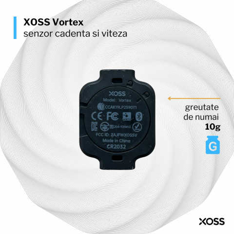 XOSS Vortex - senzor pentru măsurarea vitezei si cadenței unei biciclete [2]