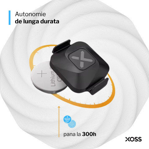 XOSS Vortex - senzor pentru măsurarea vitezei si cadenței unei biciclete [8]