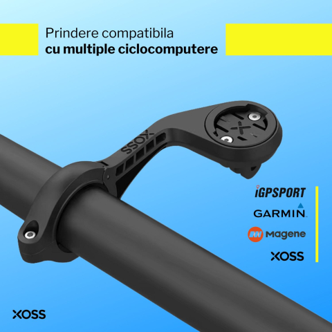 Suport prindere ciclocomputer pentru ghidon bicicleta mutibrand [1]