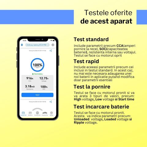 Aparat testare baterie auto [3]