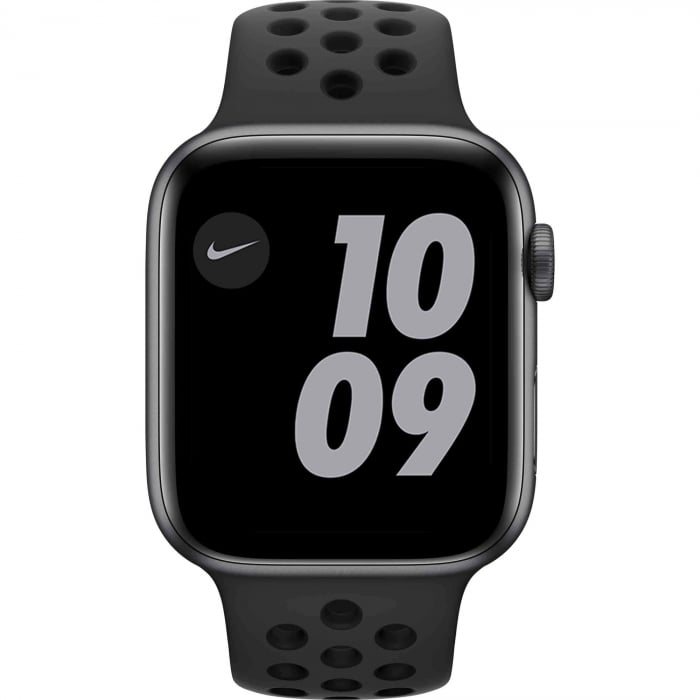 Apple Watch Nike 6, 44mm, GPS, Carcasa Space Gray Aluminium, Anthracite/Black Nike Sport Band [1]