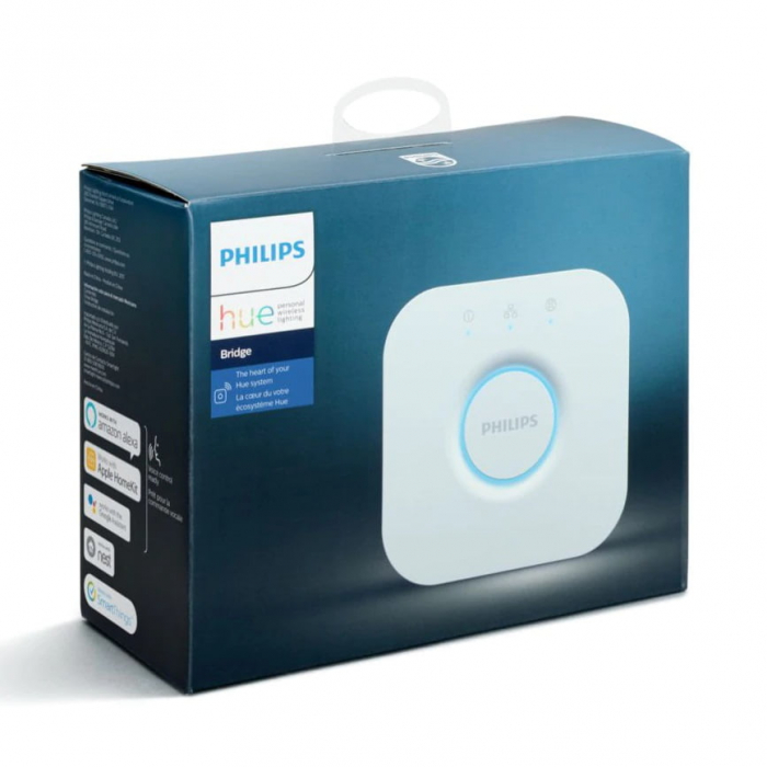 Bridge wireless Philips Hue, compatibil cu gama Hue, control iOS/Android, Apple Home Kit [2]