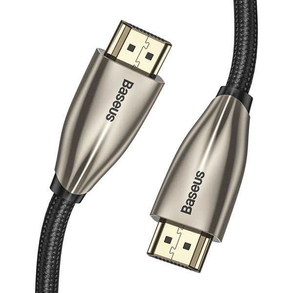 Cablu audio video HDMI - HDMI Baseus 4K 60 Hz 3D 18 Gbps, 5m, Negru [5]