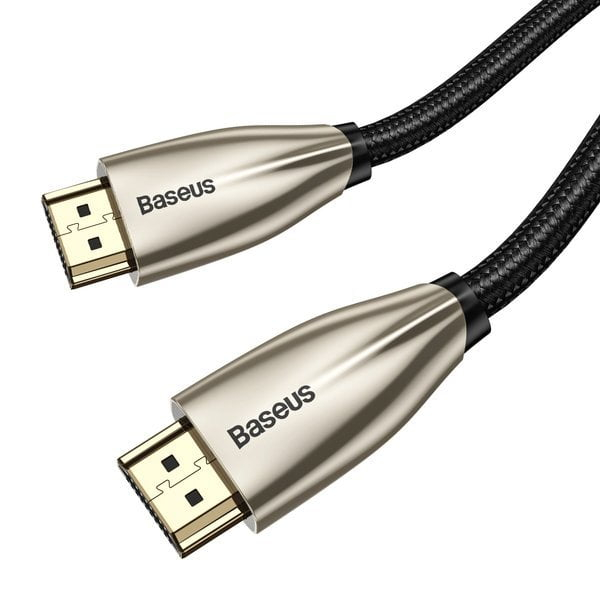 Cablu audio video HDMI - HDMI Baseus 4K 60 Hz 3D 18 Gbps, 5m, Negru [2]