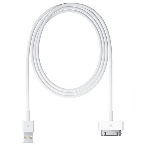 Cablu de incarcare si transfer date original Apple iPhone cu 30 pini, 1m [1]