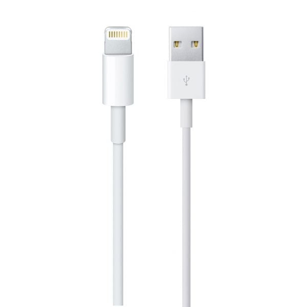 Cablu Lightning SmartGSM pentru incarcare si transfer date Apple iPhone, 8 pini, alb, 1.5m [1]