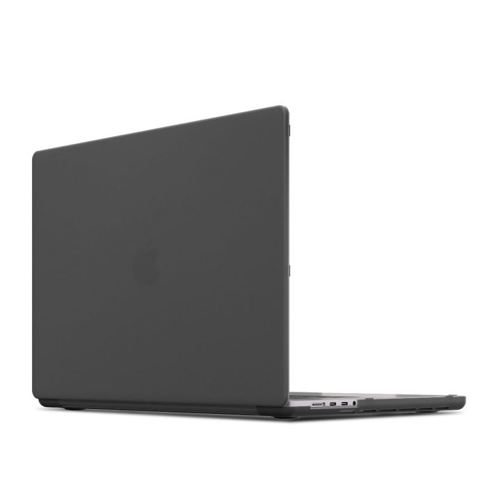 Carcasa de protectie Next One pentru MacBook Pro 16” (2021), Smoke Black [1]