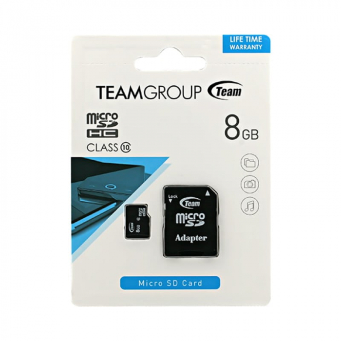 Card de memorie clasa 10, micro SD cu adaptor SD, Blister (8/16/32/64/128GB) [4]