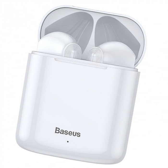 Casti Bluetooth Baseus Encok W09 Mini Wireless, Bluetooth 5.0, Alb [4]