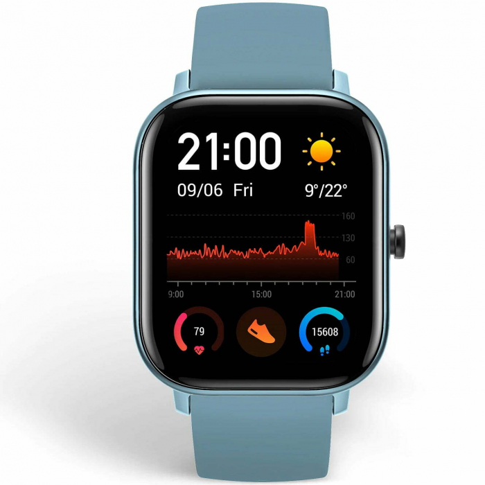Ceas Smartwatch Amazfit GTS, Steel Blue [1]