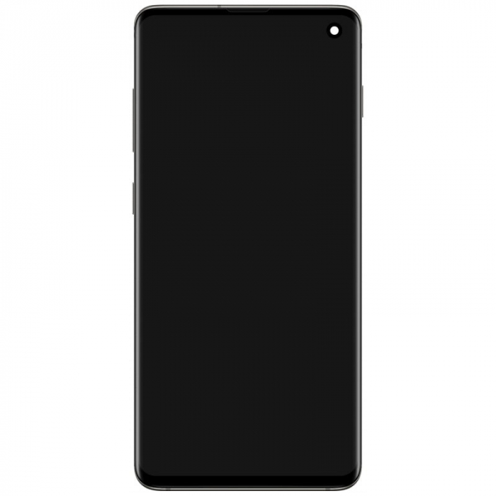 Display cu Touchscreen si Rama Neagra (Prism Black) Samsung Galaxy S10 (G973) [2]