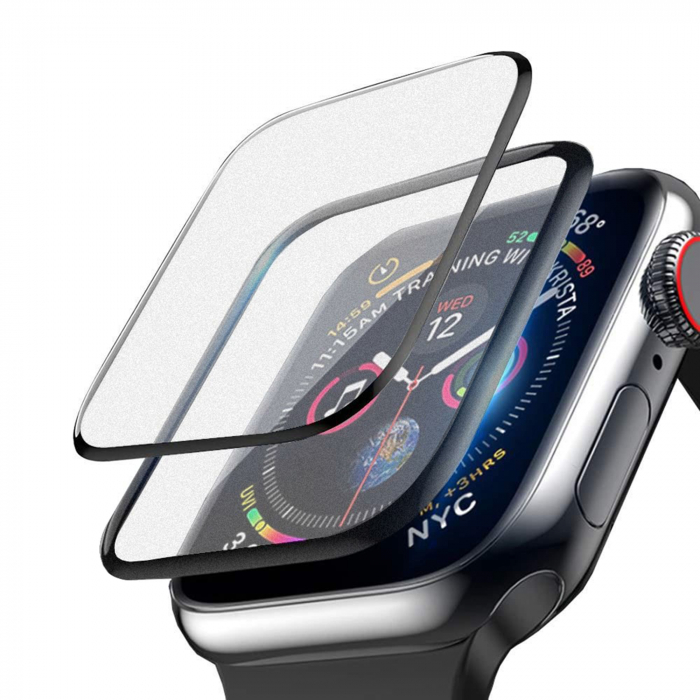Folie de sticla Next One Mata pentru Apple Watch, 38 mm, Aplicator inclus [1]