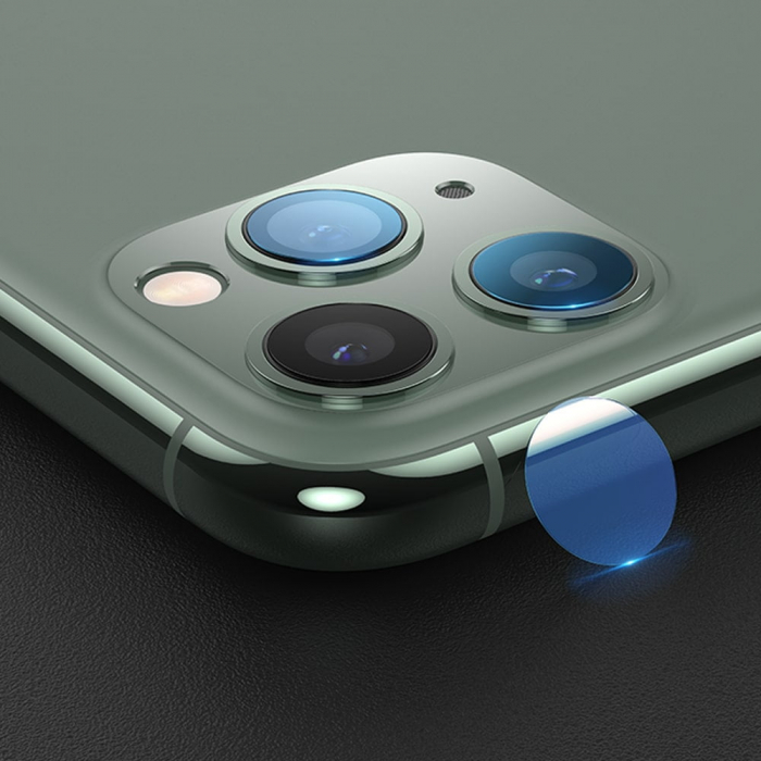 Folie de sticla Next One pentru Geam Camera Apple iPhone 11 Pro/11 Pro Max, Aplicator inclus [4]