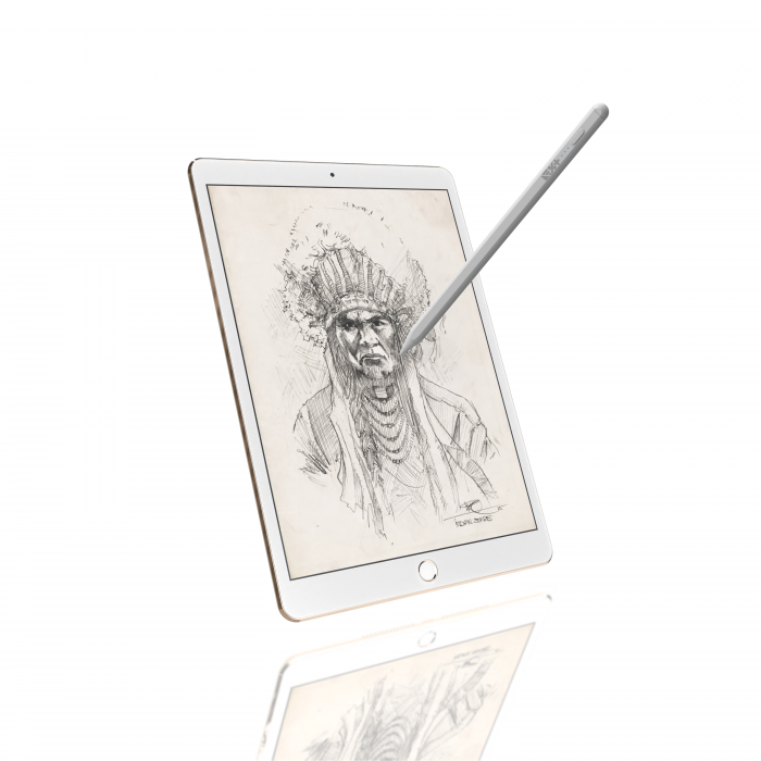 Folie Next One cu aspect de hartie pentru Apple iPad 7, 10.2 Inch, Aplicator inclus [2]