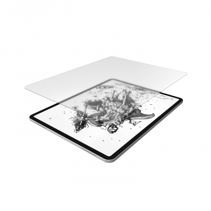 Folie Next One cu aspect de hartie pentru Apple iPad Pro, 11 Inch, Aplicator inclus [1]