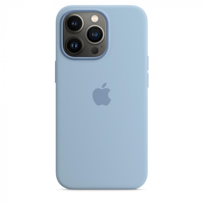 Husa Apple iPhone 13 Pro, Magsafe, Silicon, Blue Fog [1]