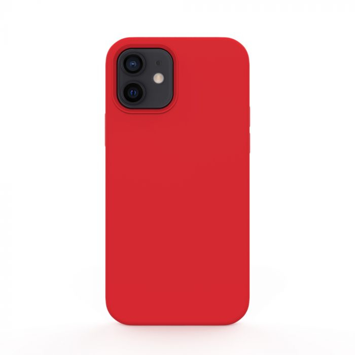 Husa din silicon iPhone 12 Mini, Red/Rosu [2]