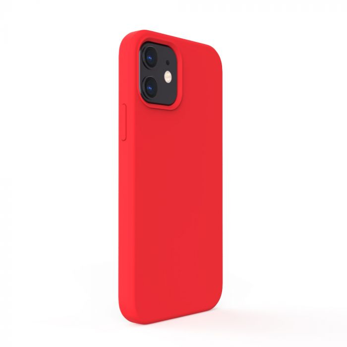 Husa din silicon iPhone 12 Mini, Red/Rosu [3]