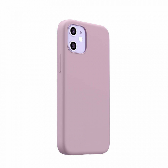 Husa Magsafe Next One pentru Apple iPhone 12 Mini, Silicon, Roz (Ballet Pink) [1]
