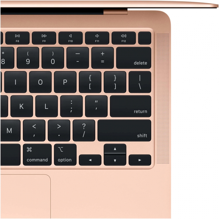 Laptop Apple MacBook Air 13-inch, procesor Apple M1, 8 nuclee CPU si 7 nuclee GPU, 8GB RAM, SSD 256GB, True Tone, Gold [3]
