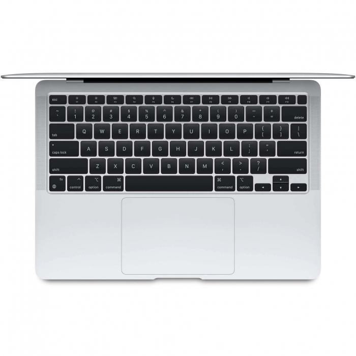 Laptop Apple MacBook Air 13-inch, procesor Apple M1, 8 nuclee CPU si 7 nuclee GPU, 8GB RAM, SSD 256GB, True Tone, Silver [2]