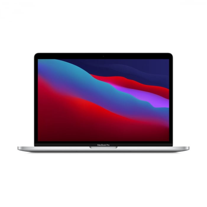 MacBook Pro 13.3", procesor Apple M1, 8 nuclee CPU si 8 nuclee GPU, 8GB, 256GB SSD, Silver, INT KB [1]
